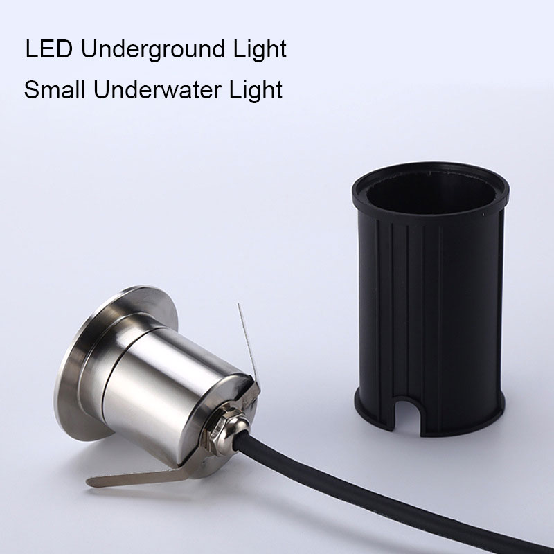 DC12/24V High Brightness Single Color Optional IP68 Waterproof LED Underground Light For Parks